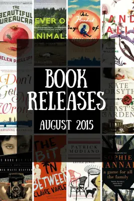 Book releases that have caught my eye August 2015