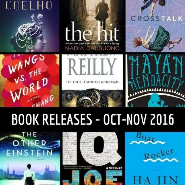 October & November Book Releases 2016